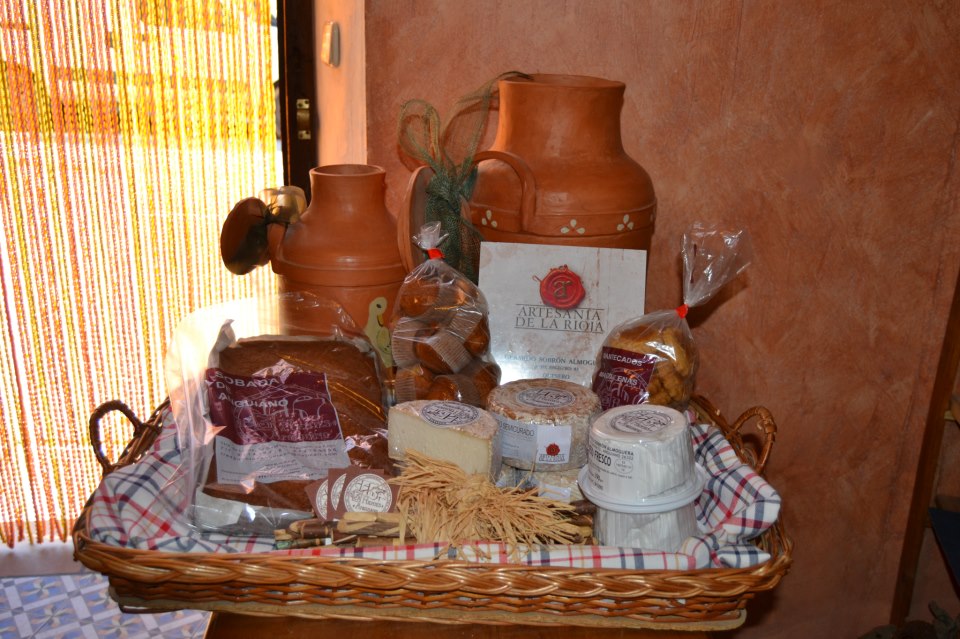 Cesta de productos artesanos